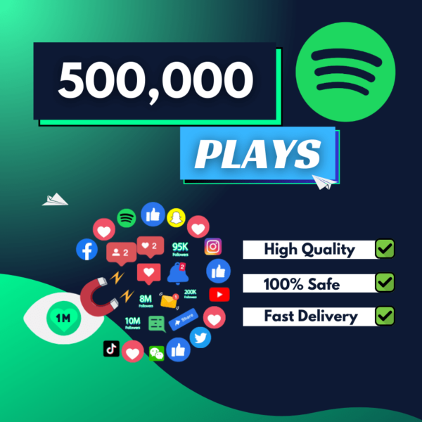 500000 Spotify Plays