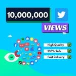 10 Million Twitter Views