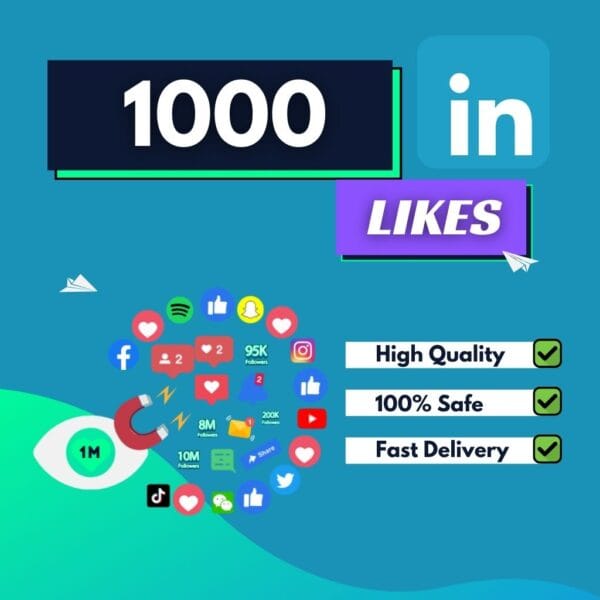 1000 Linkedin Likes