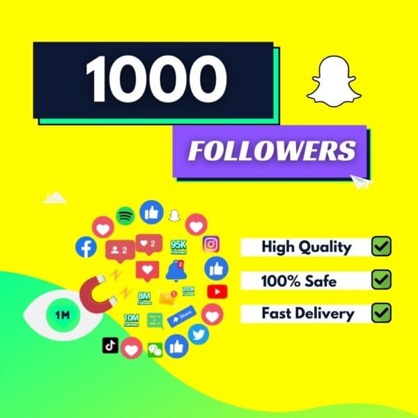 Buy 1000 Snapchat Followers