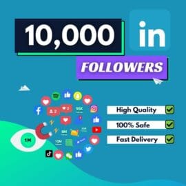 10000 Linkedin Followers