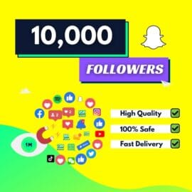 10000 Snapchat Followers