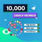 Buy 10000 Telegram Group Members