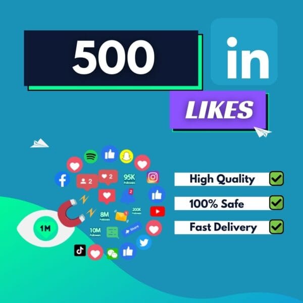 500 Linkedin Likes