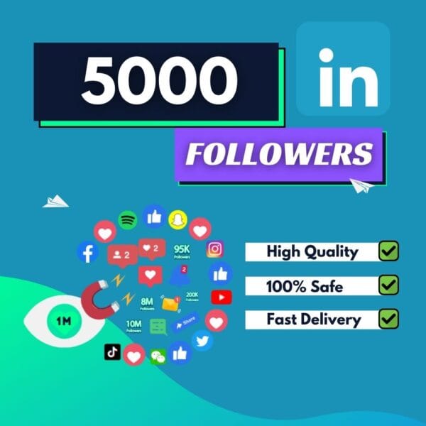 5000 Linkedin Followers