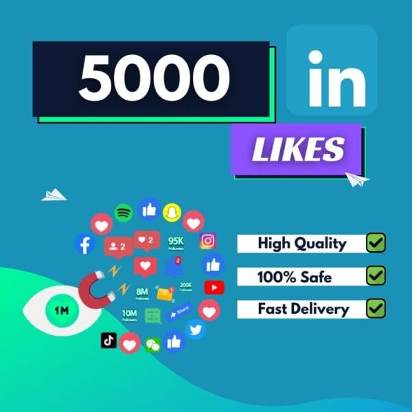5000 Linkedin Likes