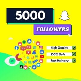 5000 Snapchat Followers