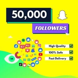50000 Snapchat Followers