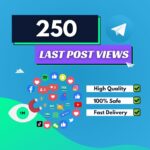 Buy 250 Telegram Last Post Views