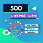 Buy 500 Telegram Last Post Views