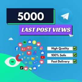 Buy 5000 Telegram Last Post Views