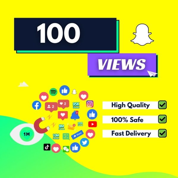 Buy 100 Snapchat Views