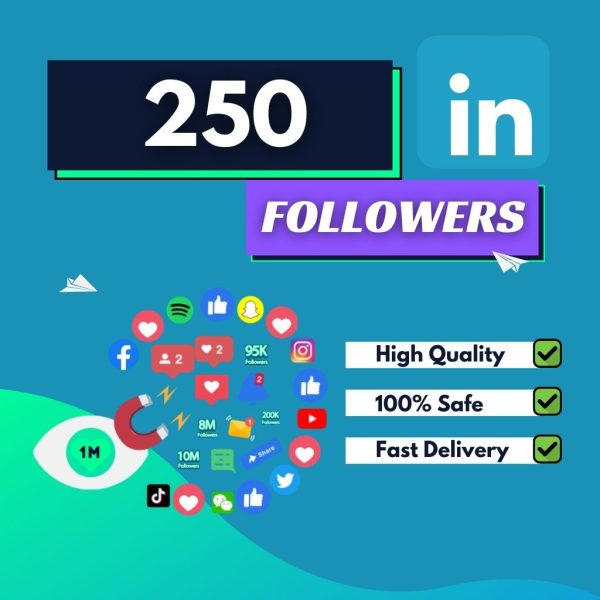 250 LinkedIn Followers