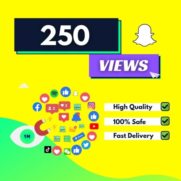 Buy 250 Snapchat Views