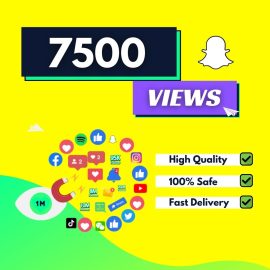 Buy 7500 Snapchat Views