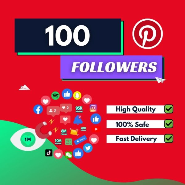 Buy 100 Pinterest Followers