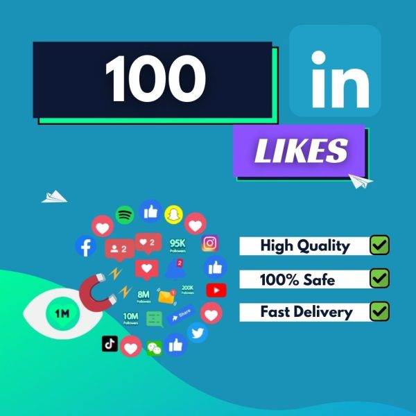 Buy 100 LinkedIn likes