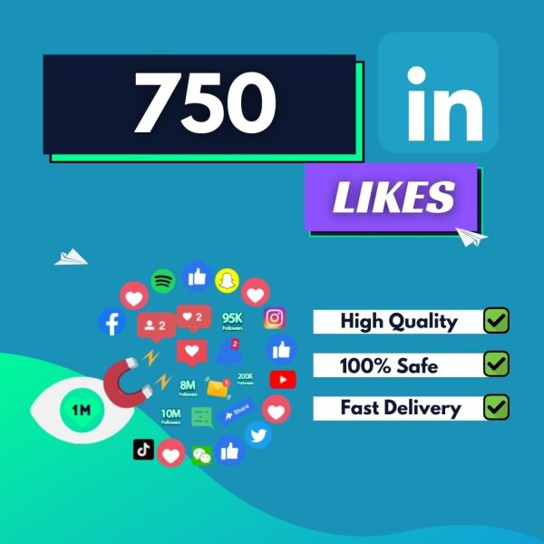 Buy 750 LinkedIn likes