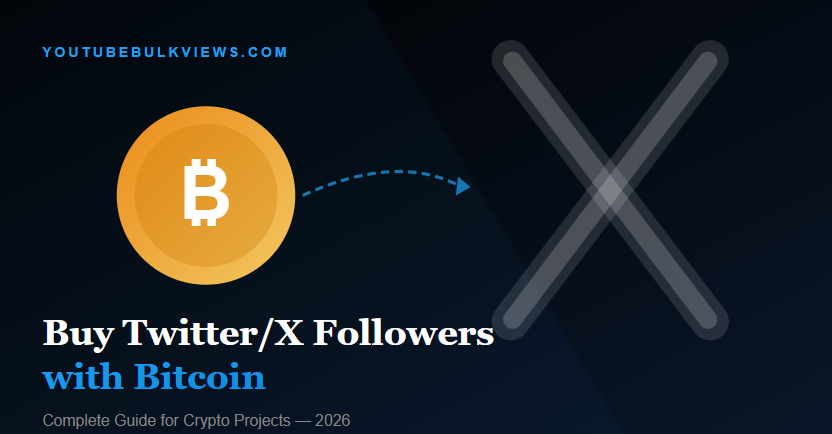 Buy Twitter/X Followers with Bitcoin